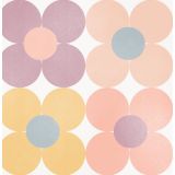 Card - Purple, Blue, Pink & Yellow Flowers by Studio Geneva