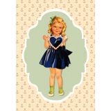 Card - Vintage Dolls - 125mm x 175mm