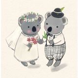 Card - Koala Wedding by Shaney Hyde