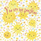 Card - Colourful You Are My Sunshine by Shaney Hyde