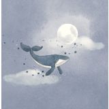 Card - Whale Under Moon by Jedda Robbard