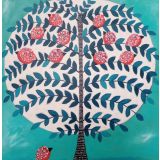 Card - Red Bird Tree by Jody Pratt