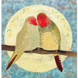 Card - Bird Couple by Jody Pratt