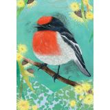 Card - Orange Bird by Jody Pratt