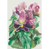 Card - Purple Iris by Joanne Ting Mahon