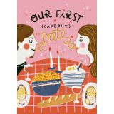Card - Our First (Carbohy-) Date by Kenzie Kae