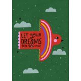 Card - Let Your Dreams Take You High by Kenzie Kae