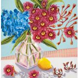 Card - Hydrangeas & Gum Blossoms by Kate Quinn