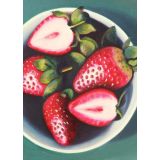 Card - Strawberries by Kylie Sirett