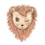 Card - Winking Lion by Sailah Lane