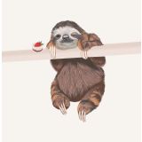 Card - Sloth & Cupcake by Alissa Levy
