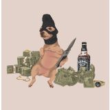 Card - Chihuahua Burglar by Alissa Levy
