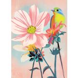 Card - Flower Bird by Mira Paradies 