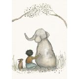 Card - Elephant, Bunny & I by Michelle Pleasance