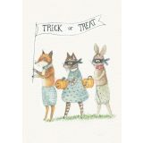 Card - Trick Or Treat by Michelle Pleasance