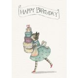 Card - Happy Birthday Mouse by Michelle Pleasance