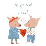 Card - All You Need Is Love by Prue Pittock