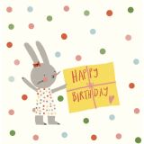 Card - Happy Birthday Bunny by Prue Pittock