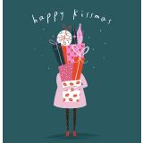 Card - Happy Kissmas S by Duchess Plum