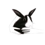 Card - Rabbit by Prue Pittock