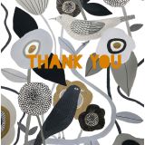 Card - Thank you S by Prue Pittock