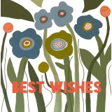 Card - Best Wishes S by Prue Pittock