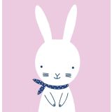 Card - Pink Bunny by Prue Pittock