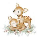 Card - Two Bambi's by Sannadorable 