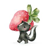 Card - Cute Skunk by Sannadorable 