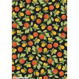 Wrapping Sheets - Oranges & Lemons by Stephanie Chambers