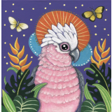 Card - Pink Galah by Sandra Kendell