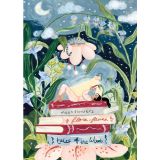 Card - Reading In Blooms by Sabina Fenn