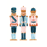 Card - Nutcrackers by Sabina fenn