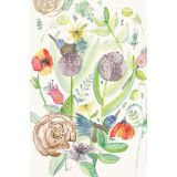 Card - Flora & Hummingbirds by Shaney Hyde