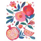 Card - Pomegranate by Subhashini Narayanan