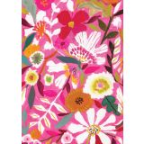 Card - Pink Blooms by Subhashini Narayanan