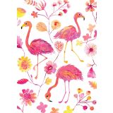 Card - Flamingos by Subhashini Narayanan