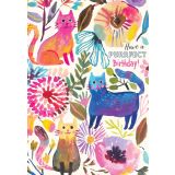Card -  Have a Purrfect Birthday to You by Subhashini Narayanan