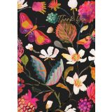 Card - Thank You Butterflies & Flora by Subhashini Narayanan