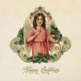 Card - Vintage Christmas - 140mm x 140mm