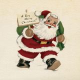 Card - Vintage Christmas - 140mm x 140mm