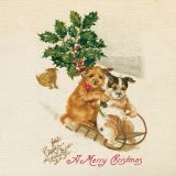 Card - Vintage Christmas - 140mm x 140mm