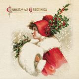 Card - Vintage Christmas - 140mm x 140mm