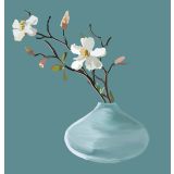 Card - Magnolia In A Vase by Little Bear