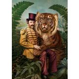 Card - The Captain & His Tiger by Catrin