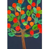 Card - Orange Tree by Anna Blatman
