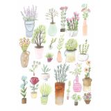 Card - Potted Plants & Vases by Anna Pignataro
