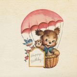 Card - Bella Vintage - 100mm x 100mm