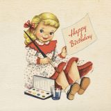 Card - Bella Vintage - 100mm x 100mm