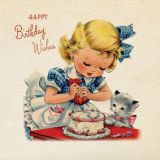 Card - Bella Vintage - 140mm x140mm